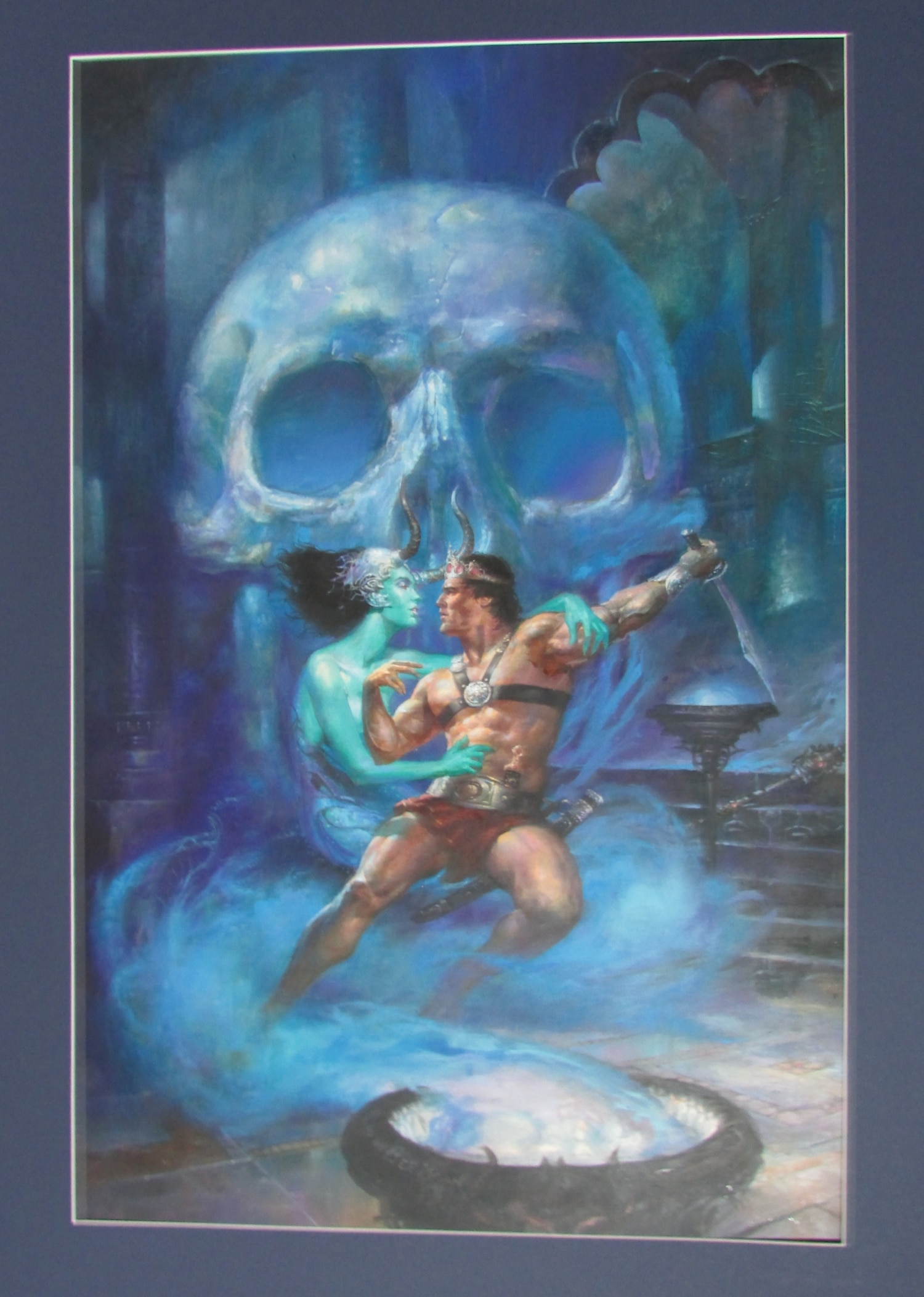 DOUG BEEKMAN PAINTING KULL THE VALE