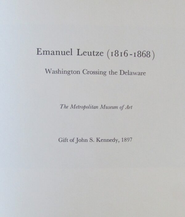 KELLY FREAS CANVAS CONFIDENTIAL BOOK FINAL DRAWING # 4 WASHINGTON BY LEUTZE - Image 3